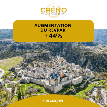 +44.3% de RevPar à Briançon
