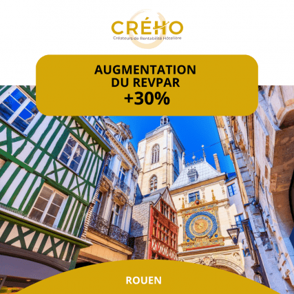 +30% de RevPar à Rouen